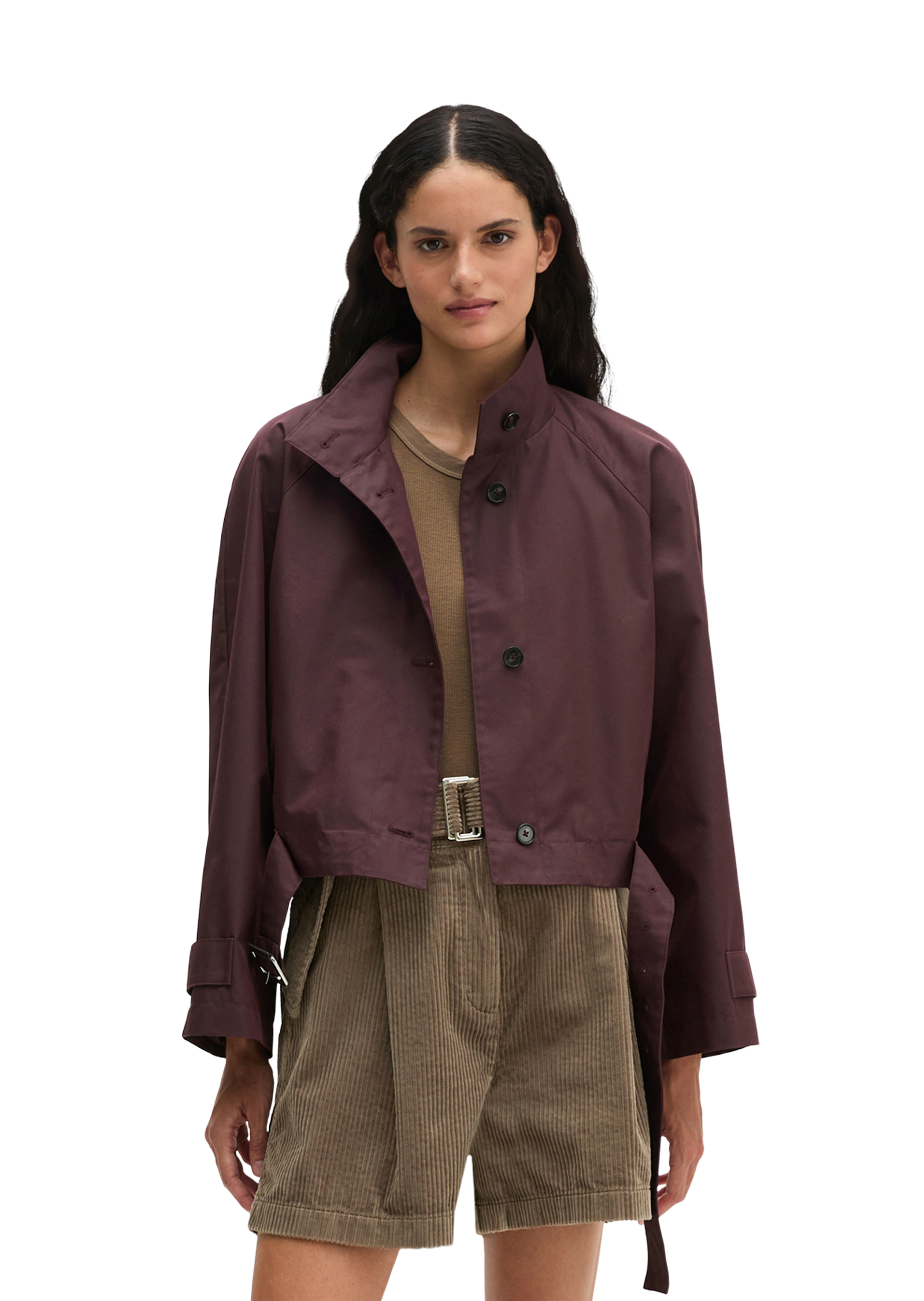 Veste outdoor regular en mélange de coton et de nylon, MARC O'POLO