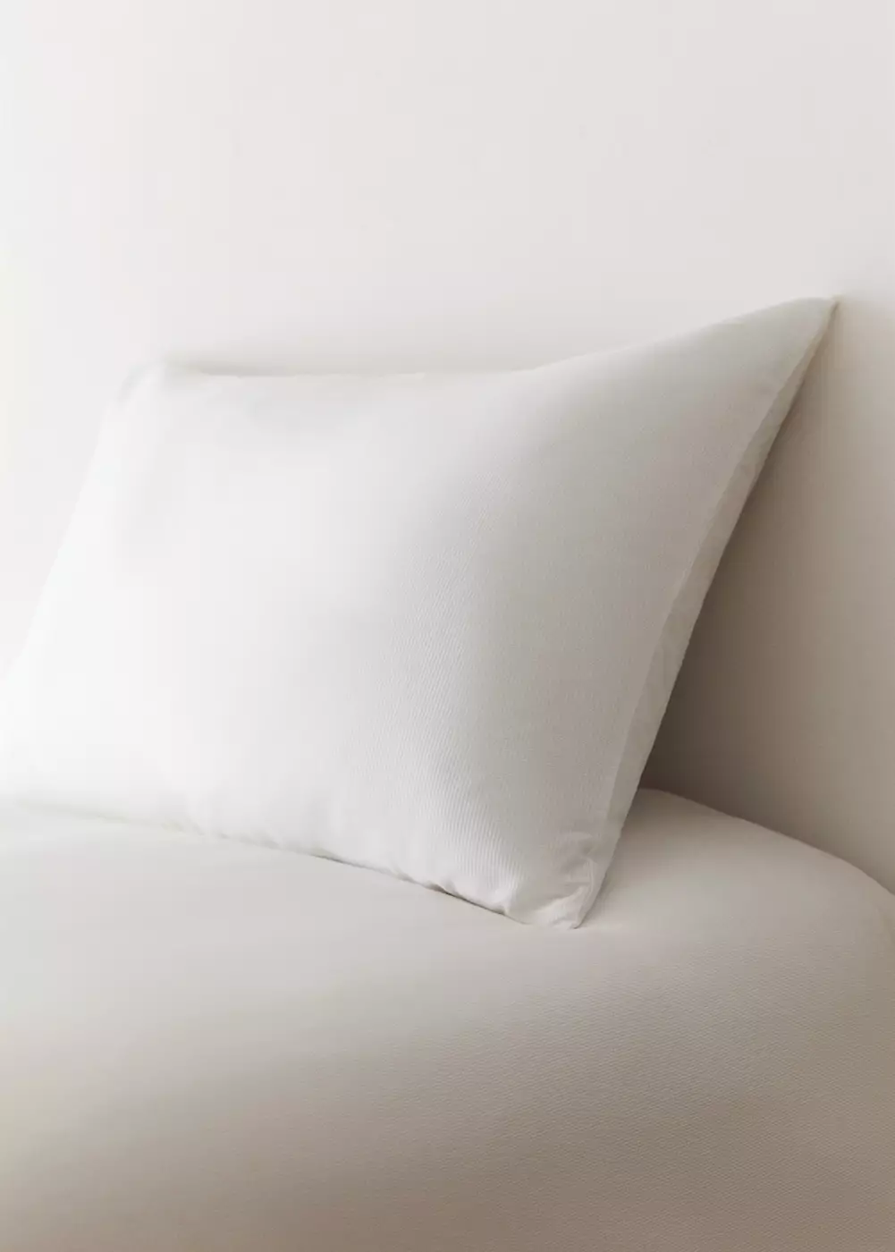 Taie d'oreiller percale de coton piqué 50x75 cm, MANGO HOME