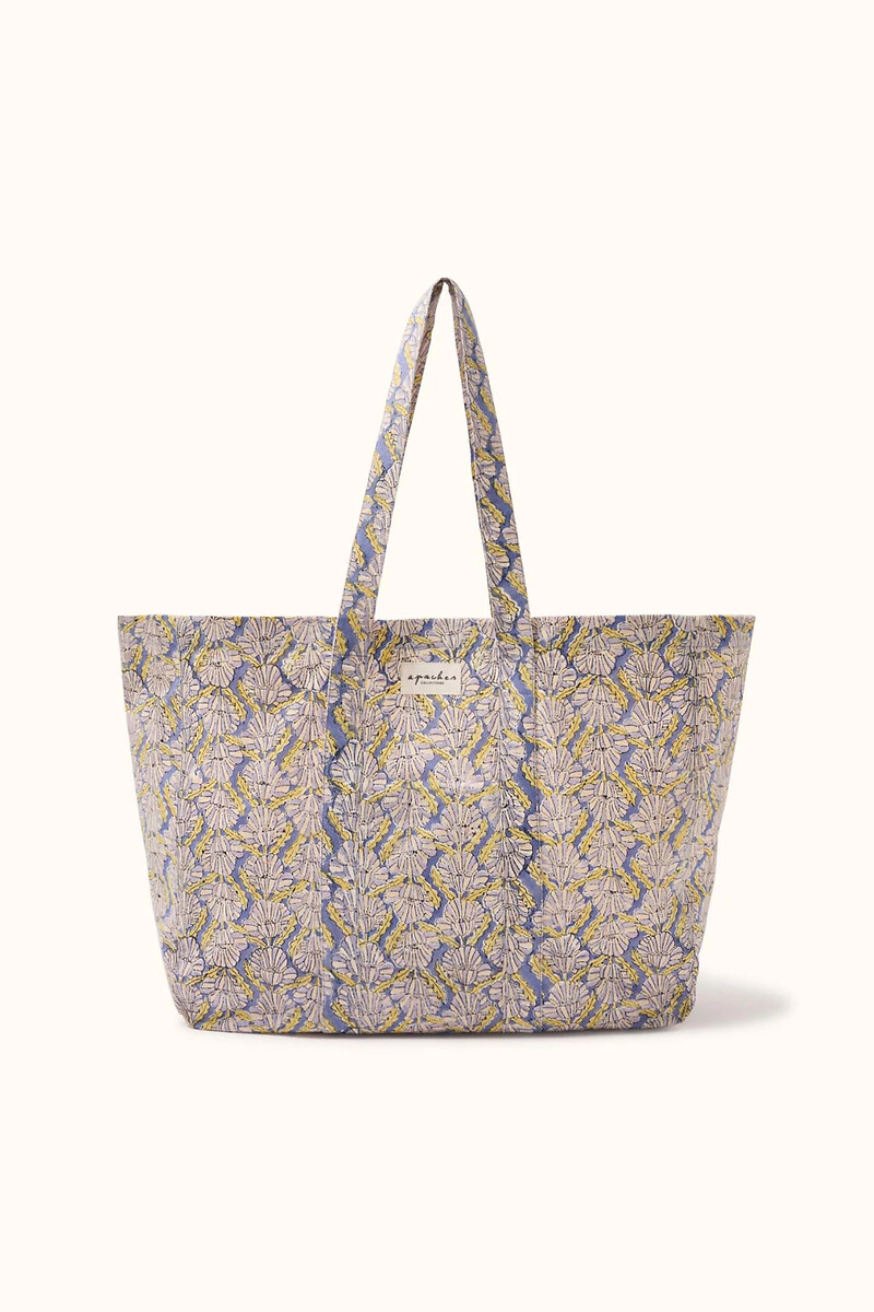 Borsa shopper a stampa floreale, SAMBI, APACHES COLLECTIONS