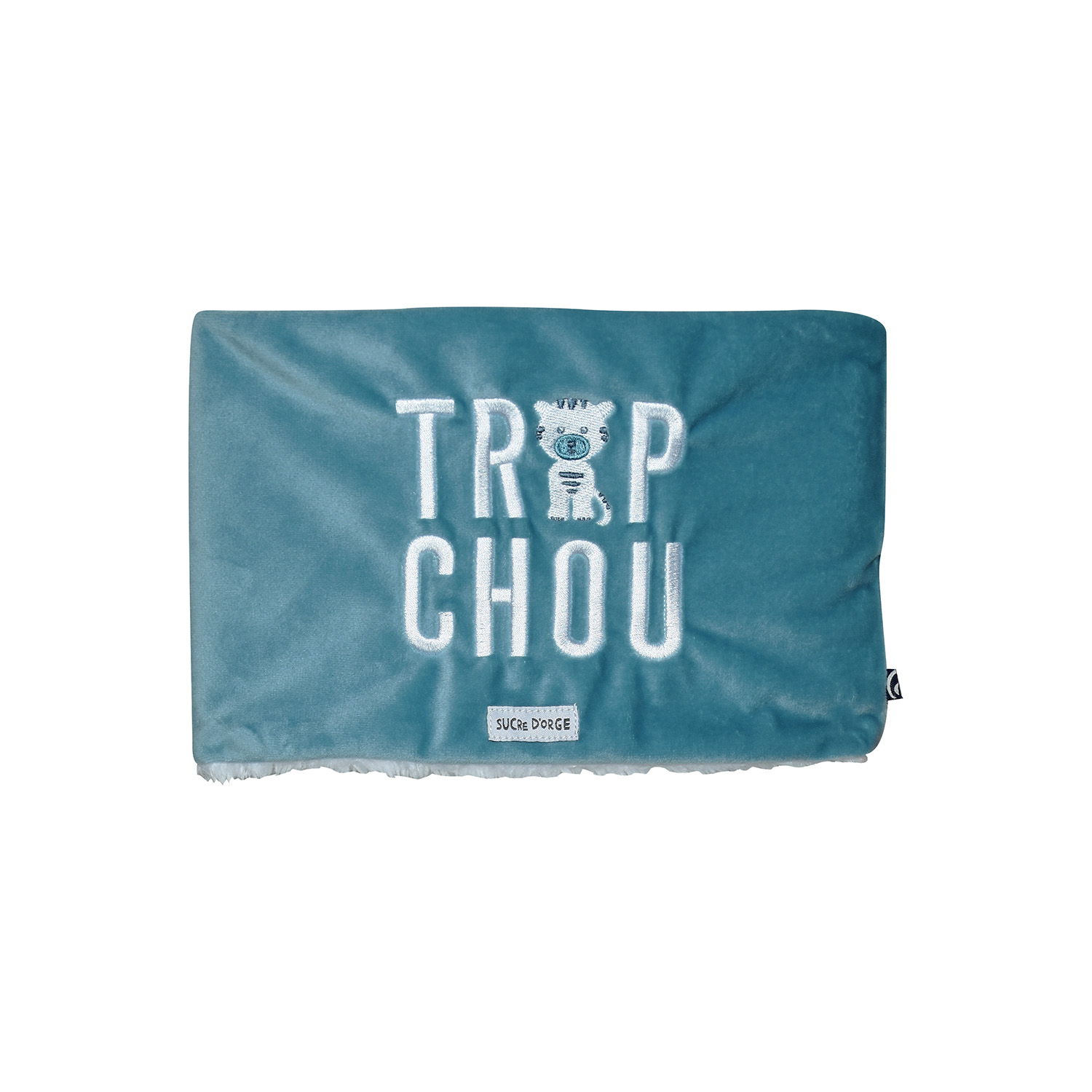 Echarpe tubulaire ildebert velours doux bebe, SUCRE D'ORGE