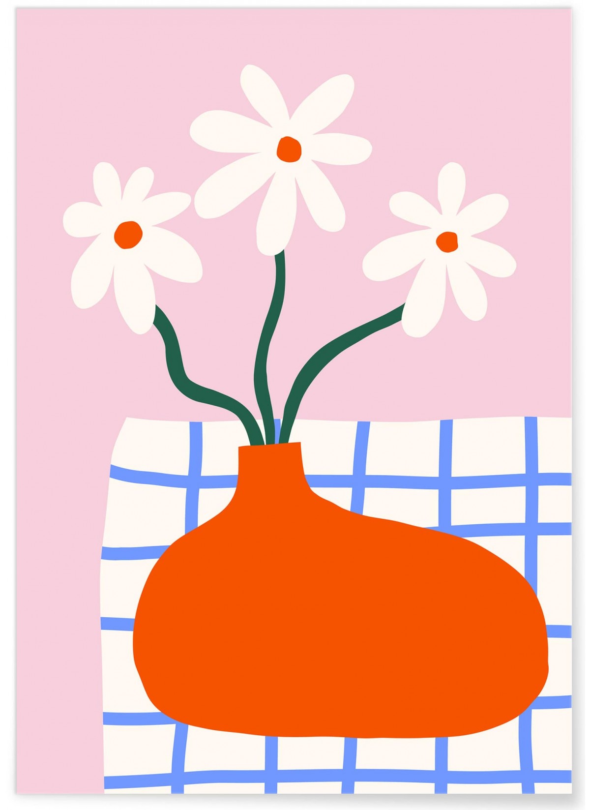 Affiche Fleurs Abstraites, L'AFFICHERIE