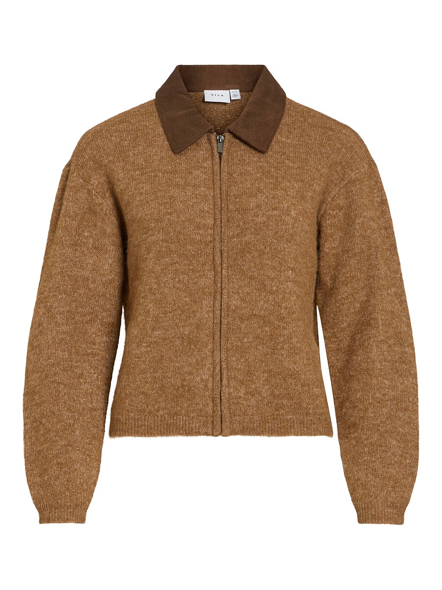 Gilet zippé col polo, VILA