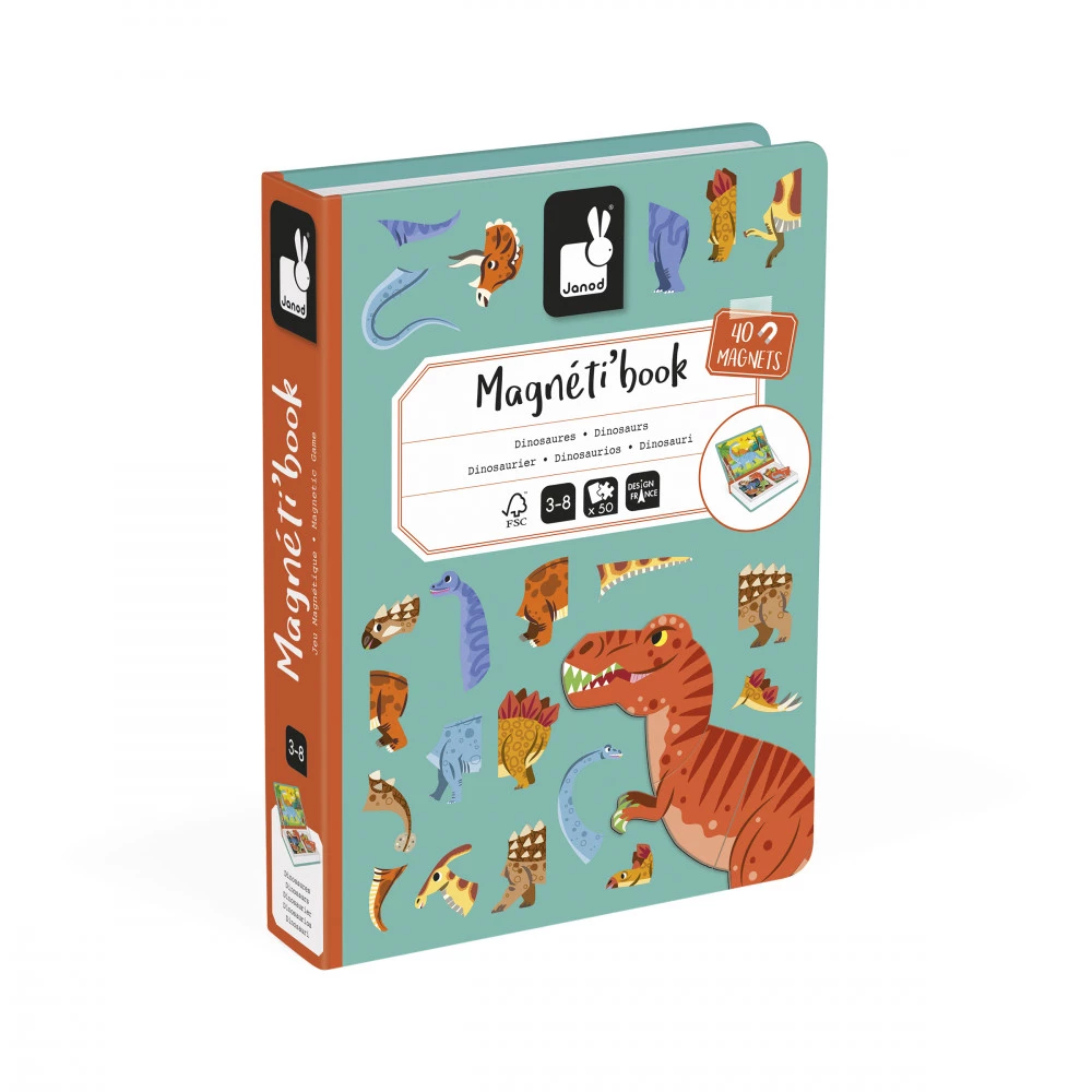Magneti'book Dinosaures, JANOD