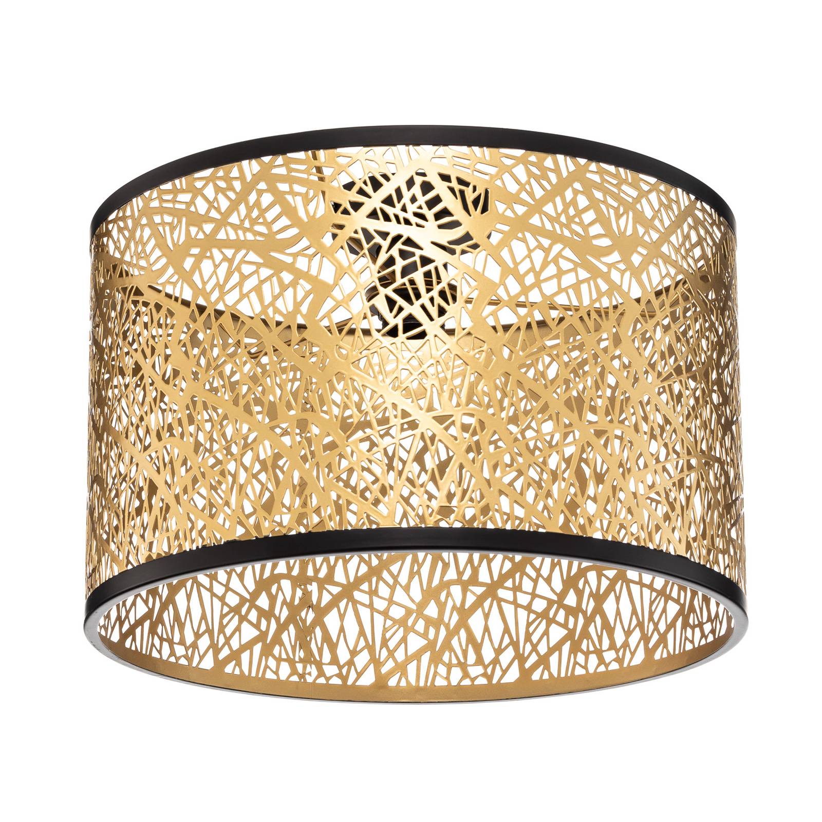 Plafonnier en textile traditionnel, Yonah, LINDBY