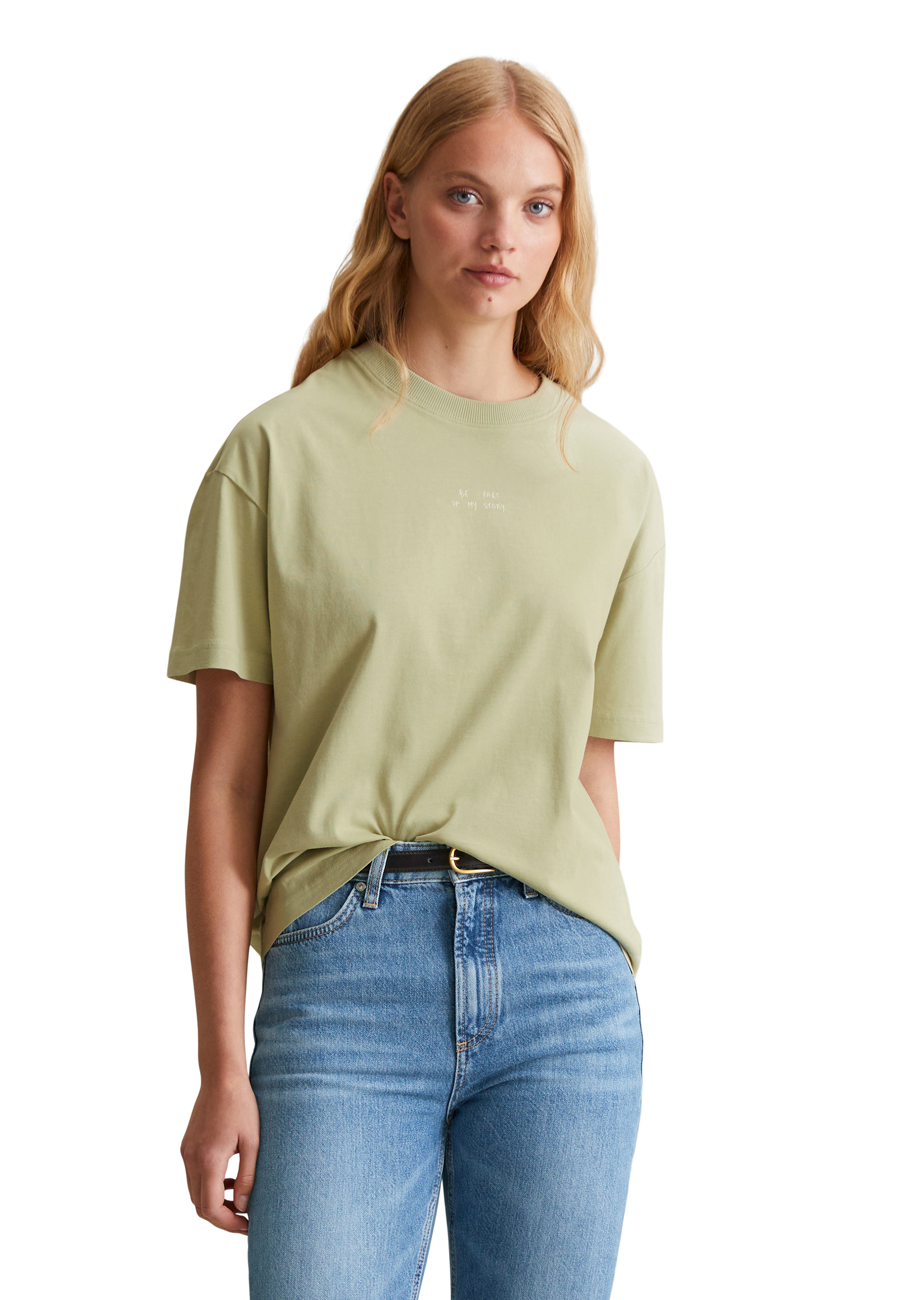 T-shirt de base relaxed en coton organique, MARC O’POLO DENIM