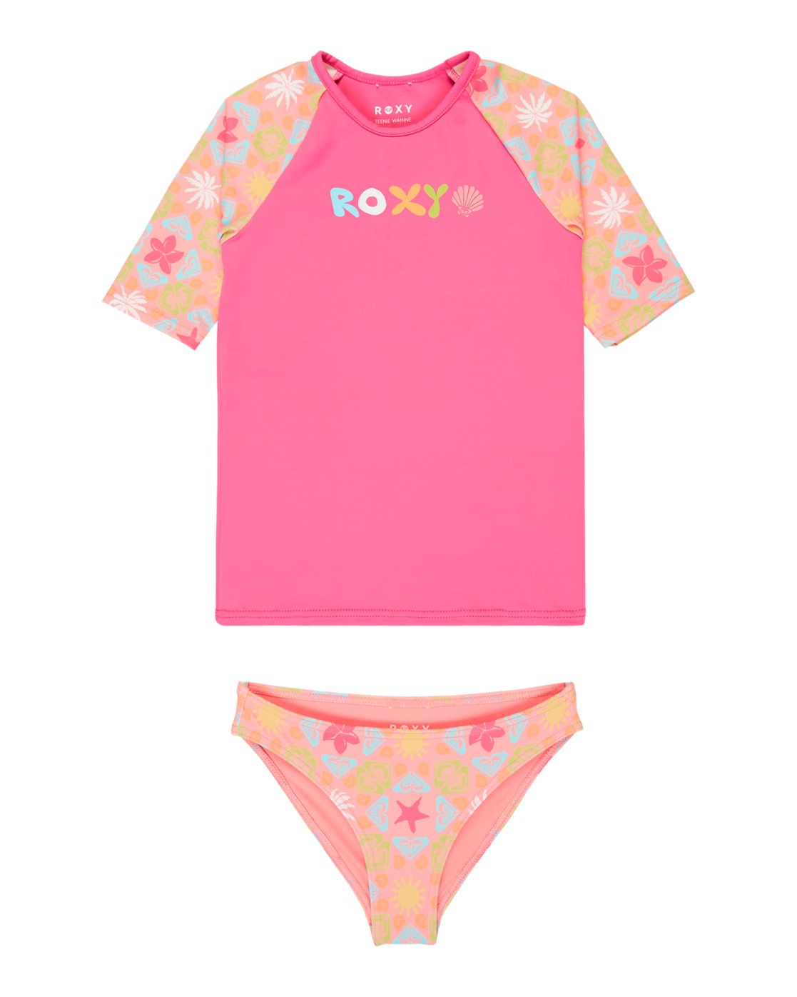 Ensemble lycra à manches courtes CHECK., ROXY