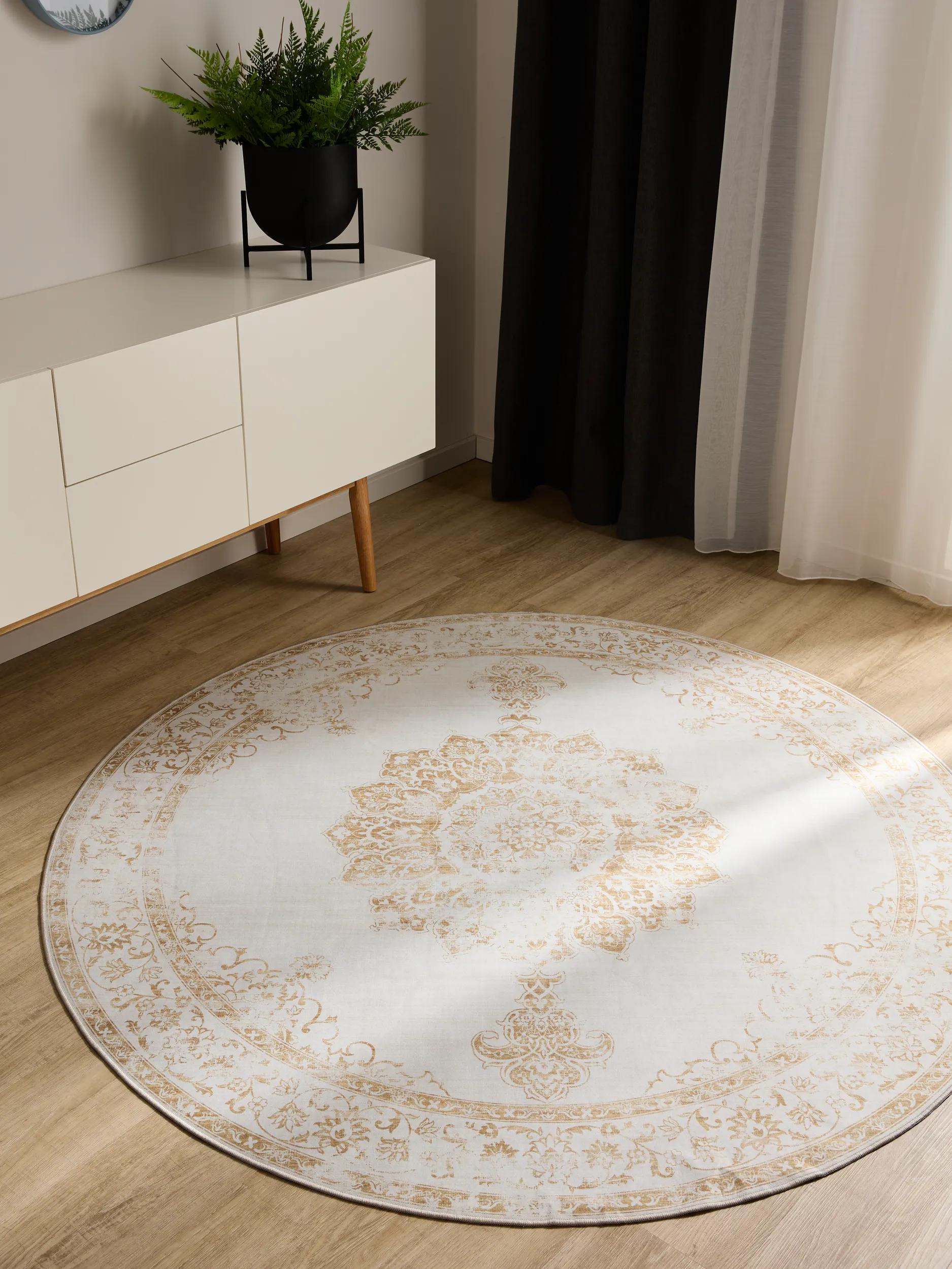Tapis rond lavables GEORGE, BENUTA