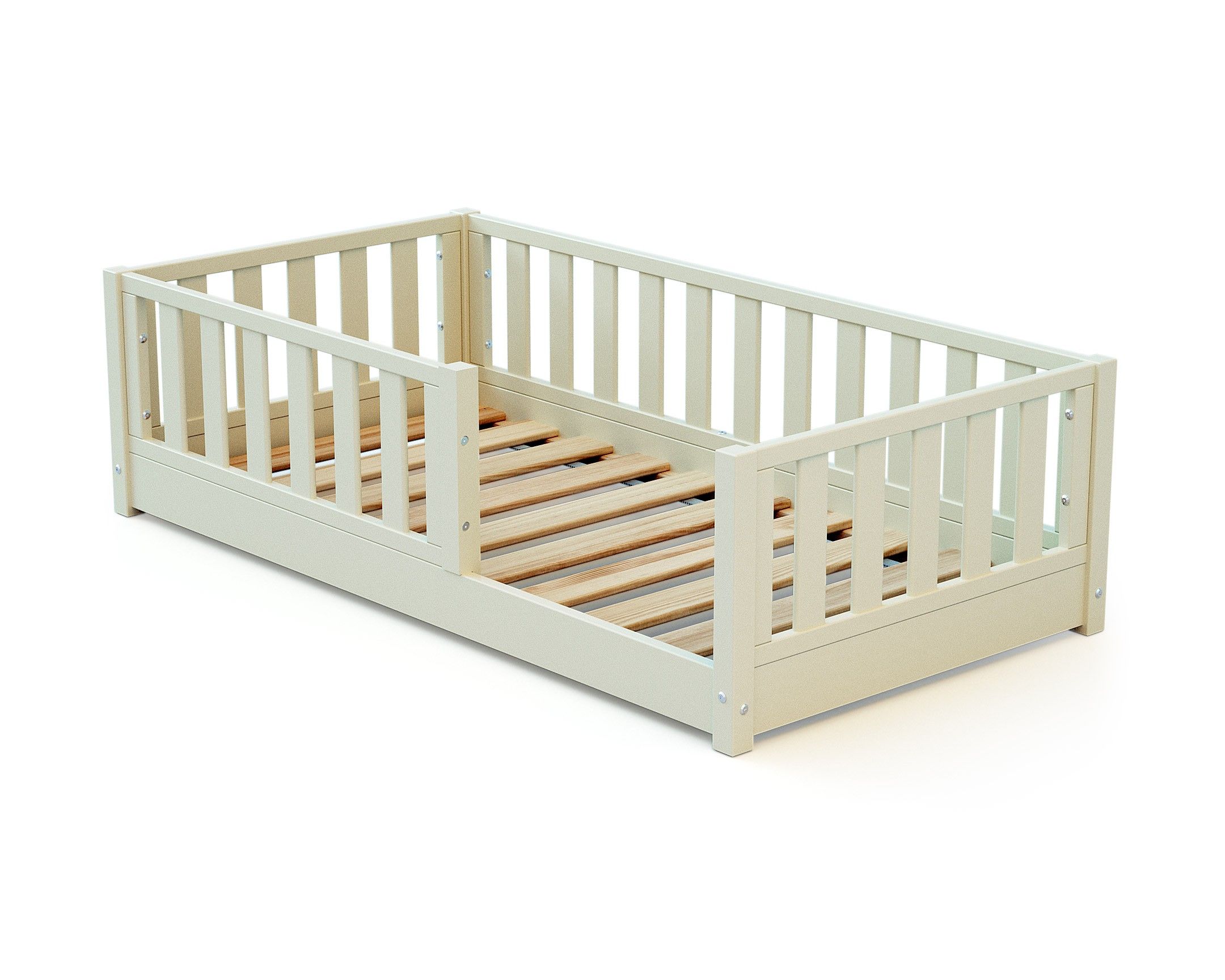 Lit enfant au sol en bois 70x140 cm SONHO MINI, JURABABY