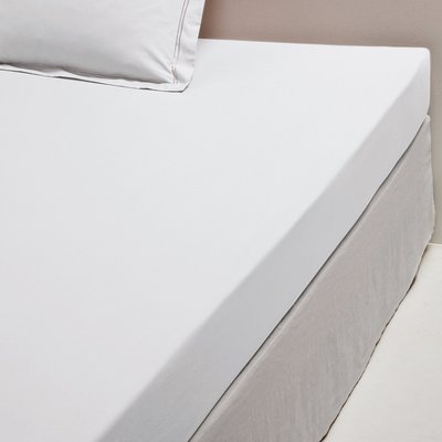 Palace 100% Cotton Percale 200 Thread Count Fitted Sheet LA REDOUTE INTERIEURS