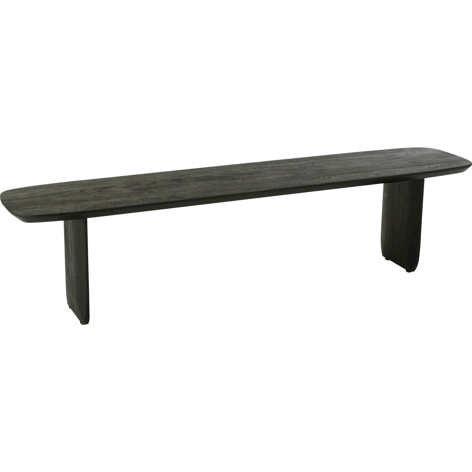 Banc en bois d'acacia design sculptural, RECOLLECTION