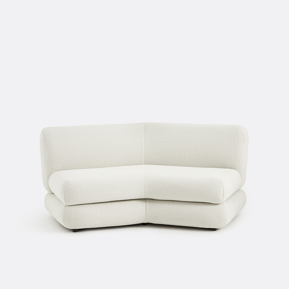 LA REDOUTE INTERIEURS Modulaire 2-zitsbank in reliëfstof, HOOVER