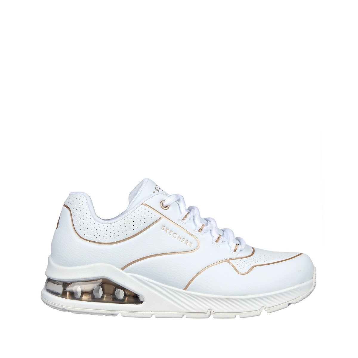 Skechers femme cheap noir et blanc