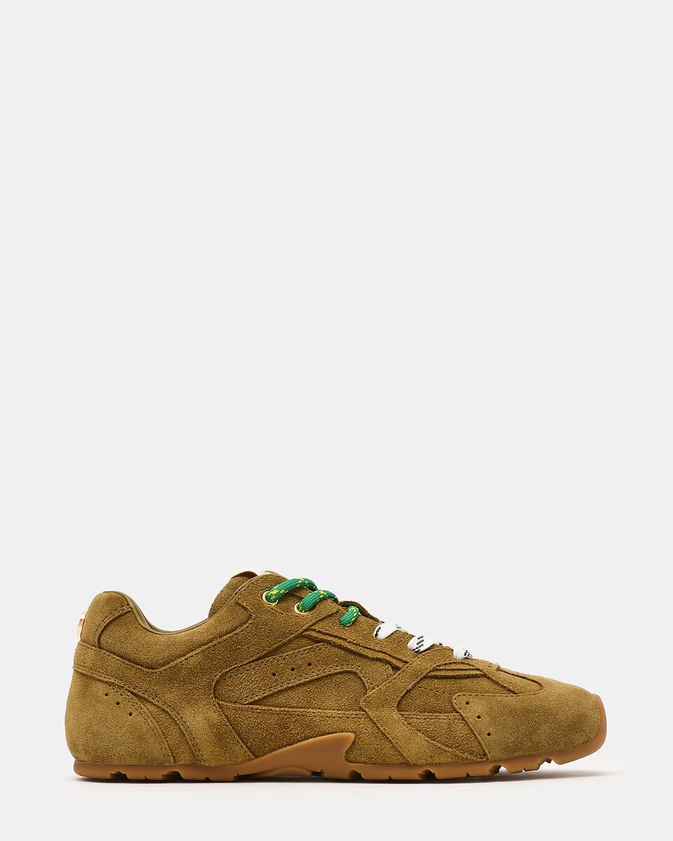 Steve Madden Zapatillas de ante con cordones dobles, ASIEL — photo 2