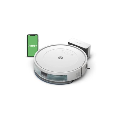 Robot Aspirateur Laveur Roomba Combo Essential Y011240 blanc I ROBOT