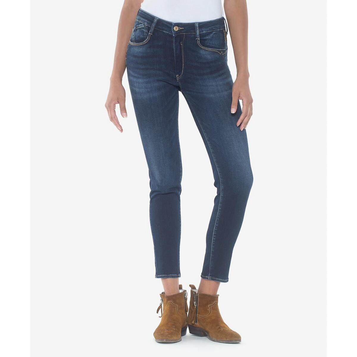 Slim Shac Jeans with High Waist