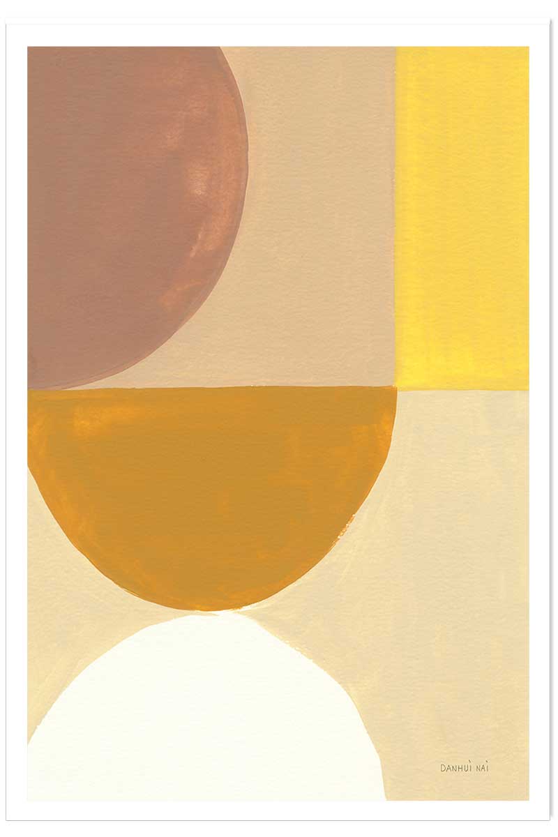 Affiche Soleil retro 50's, HEXOA