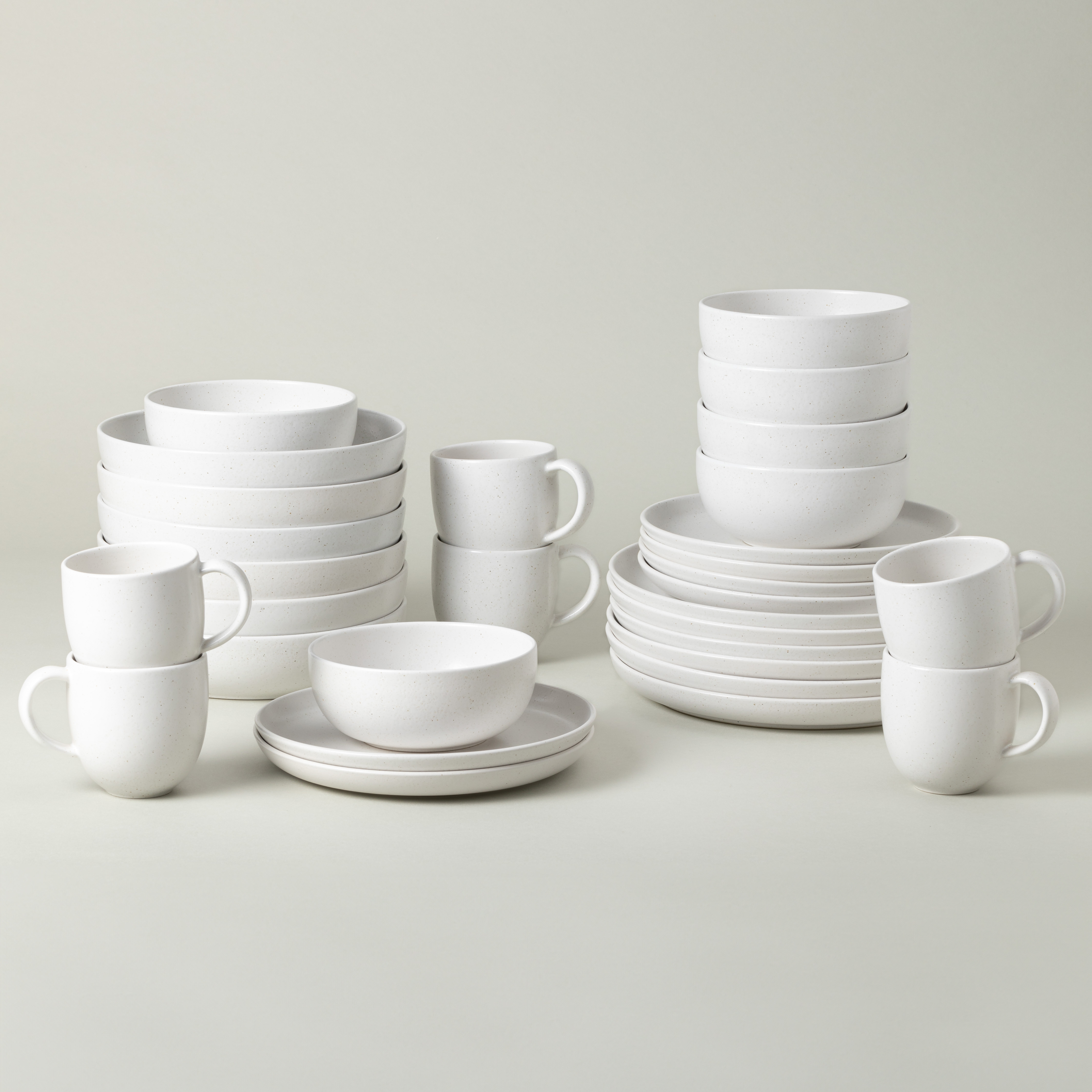 Set Table 30 Pièces avec Tasse Pacifica by Casafina, COSTA NOVA