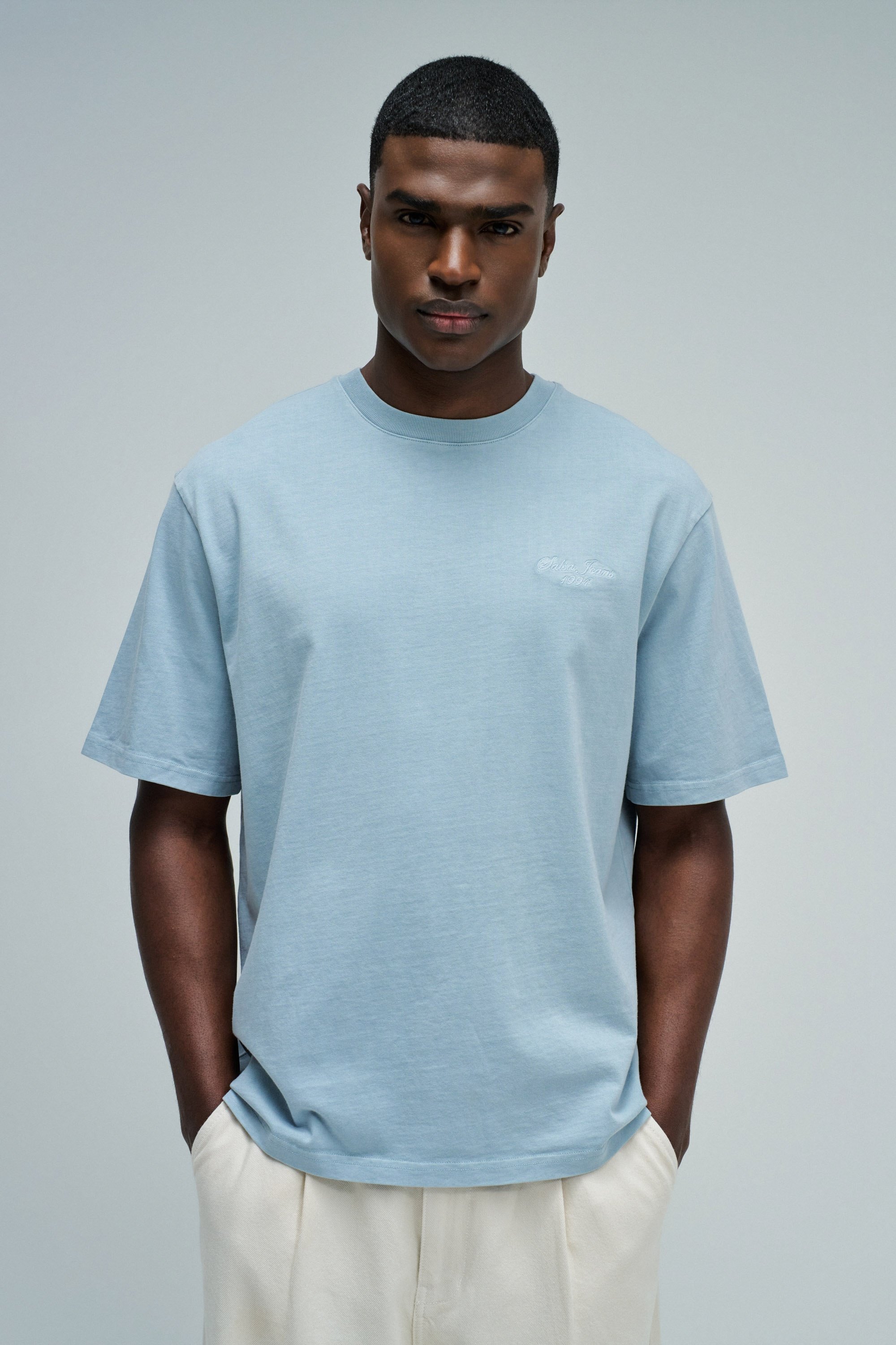 T-SHIRT AVEC MARQUE, SALSA JEANS