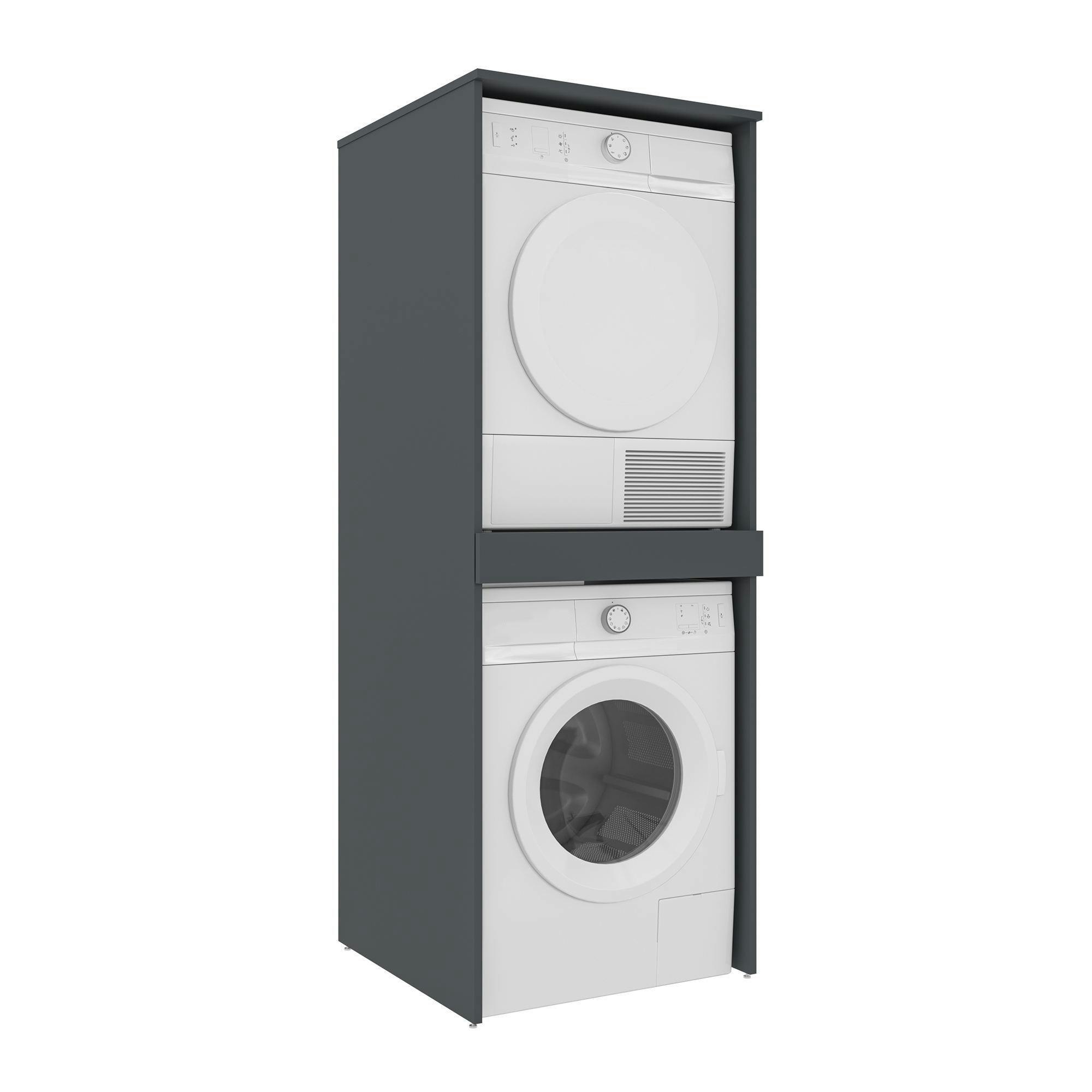 Meuble haut pour lave-linge et sèche-linge NIX, PIER IMPORT