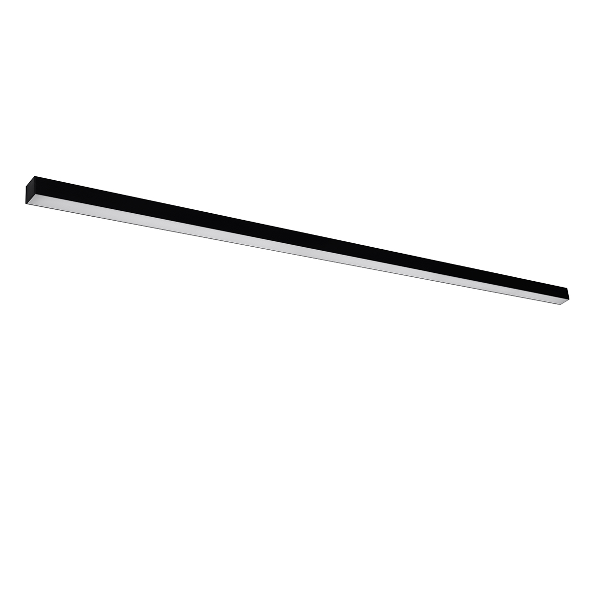 Applique murale Aluminium Noir LED 1 Pinne, EDEN