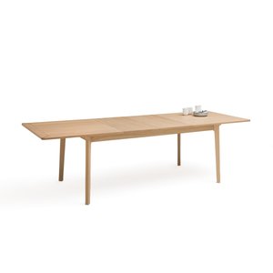 Table extensible plaqué chêne 6/10 couverts, Pully