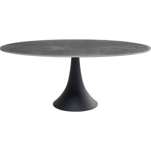 Table Grande Possibilita 180x120cm noire et grès