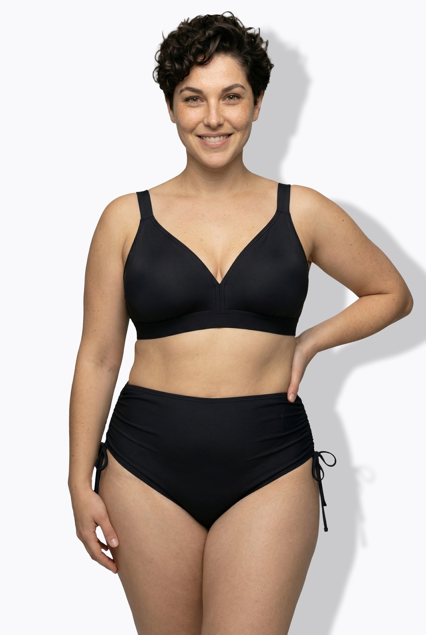 Haut de bikini sans bonnets souples., ULLA POPKEN