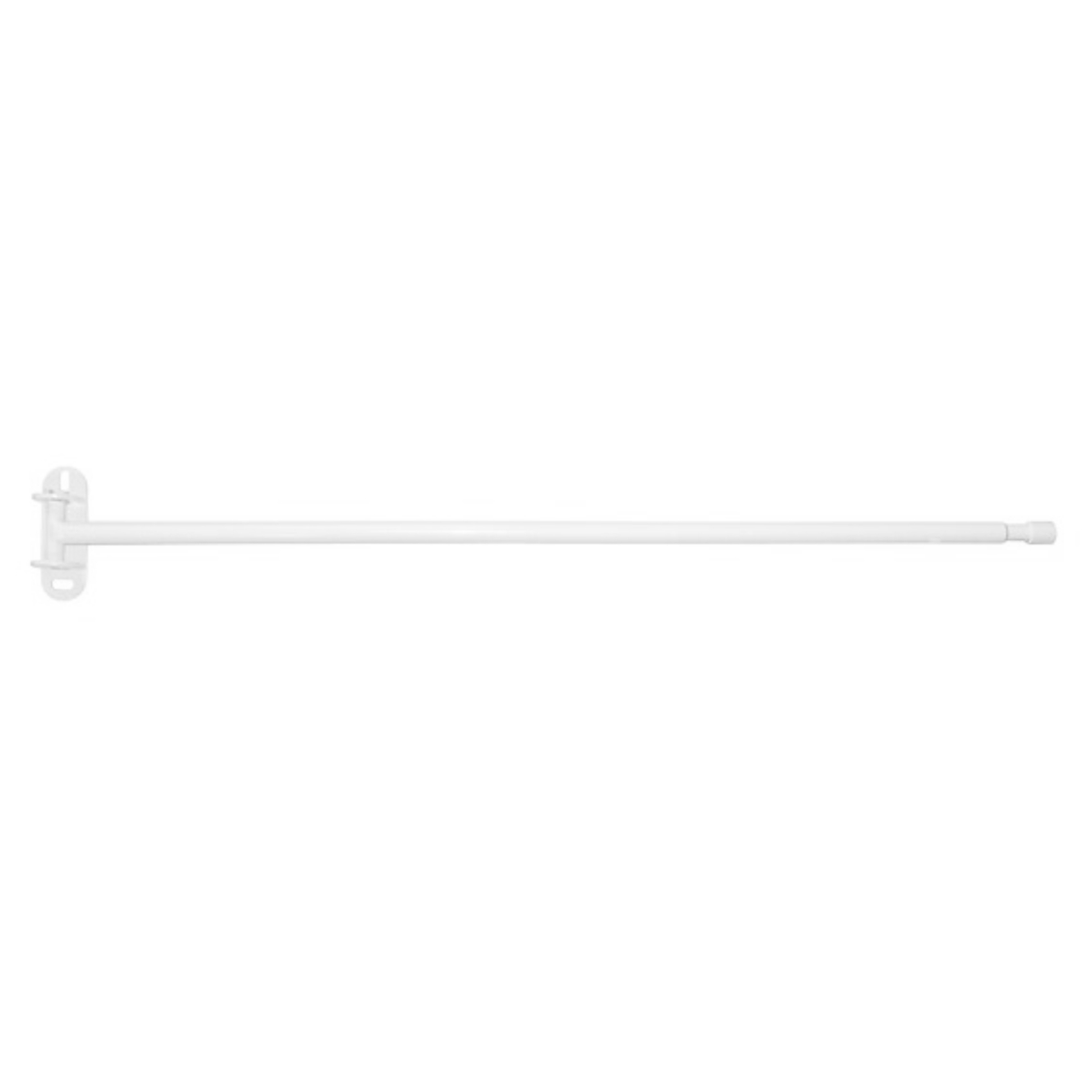 Tringle pivotante extensible pour porte en métal, MOBOIS