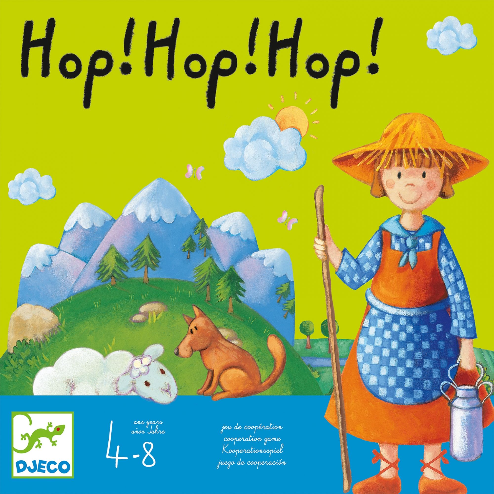 Jeux de coopération Hop ! Hop ! Hop !, DJECO