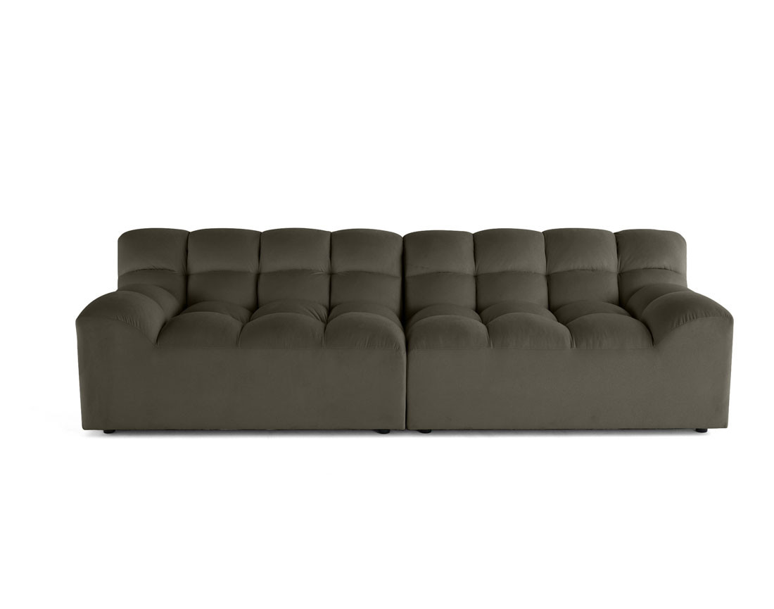 Canapé fixe 4 places - NAPOLI, BEST MOBILIER