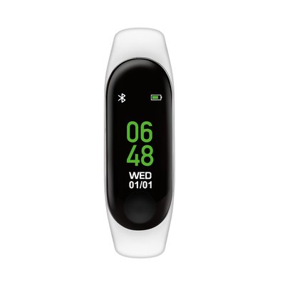 Kids Tikkers Series 1 White Fitness Tracker Watch TIKKERS