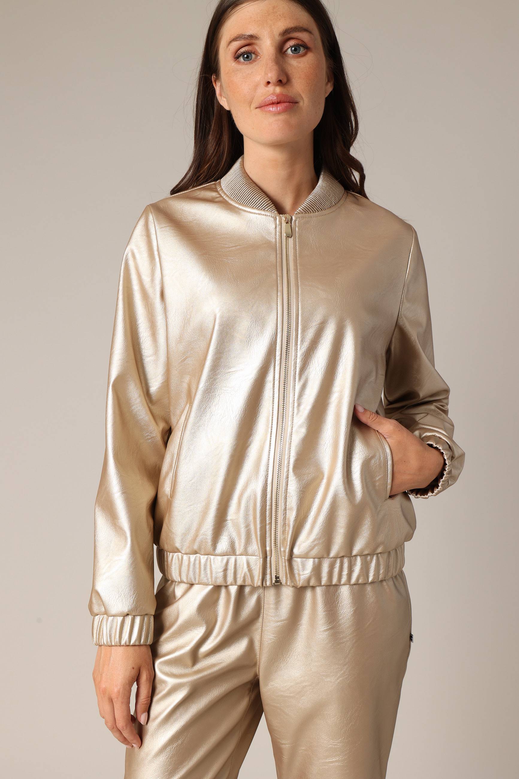 Blouson aviateur métallisé LUIZA, DEELUXE