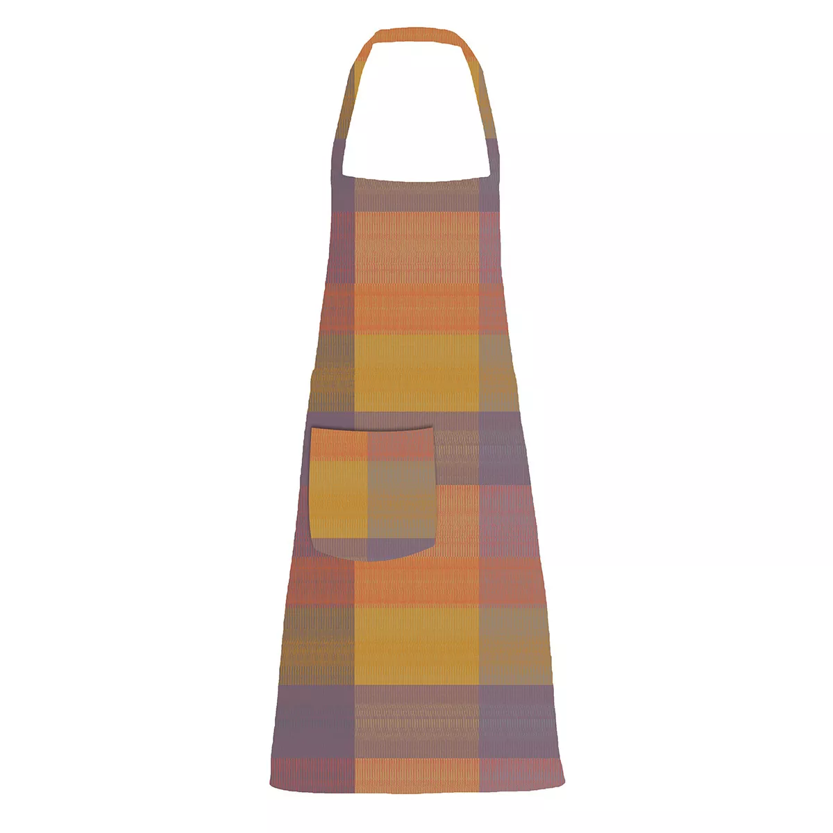 Tablier pur coton enduit MILLE ECOSSAIS, GARNIER THIEBAUT