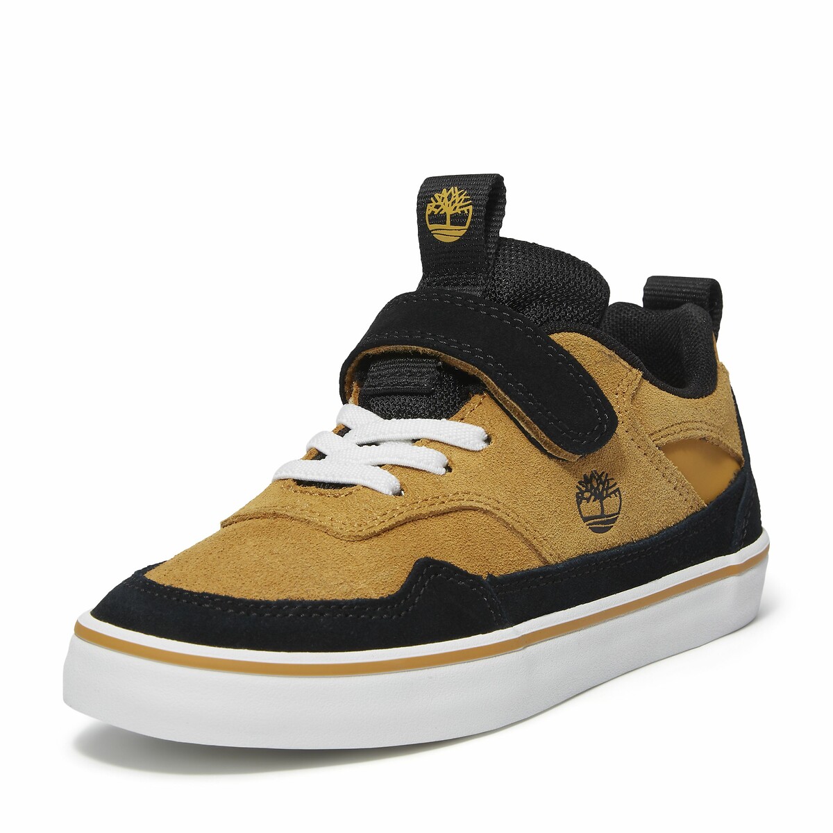 Timberland Zapatillas deportivas de piel con cordones elásticos STONE JUMP LOW HOOK & LOOP — photo 4