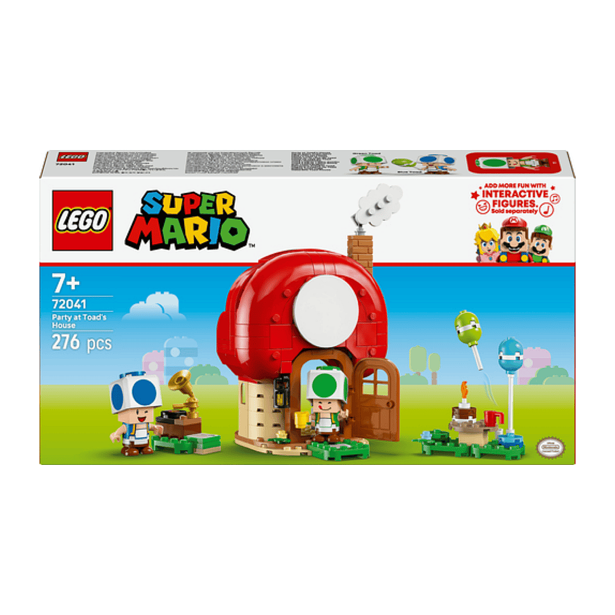 72041 Fete chez les Toads  Super Mario, LEGO