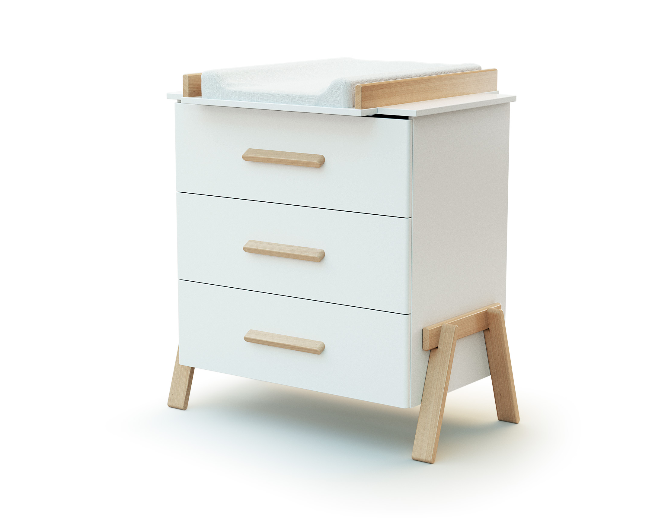 Commode à langer en bois, AT4