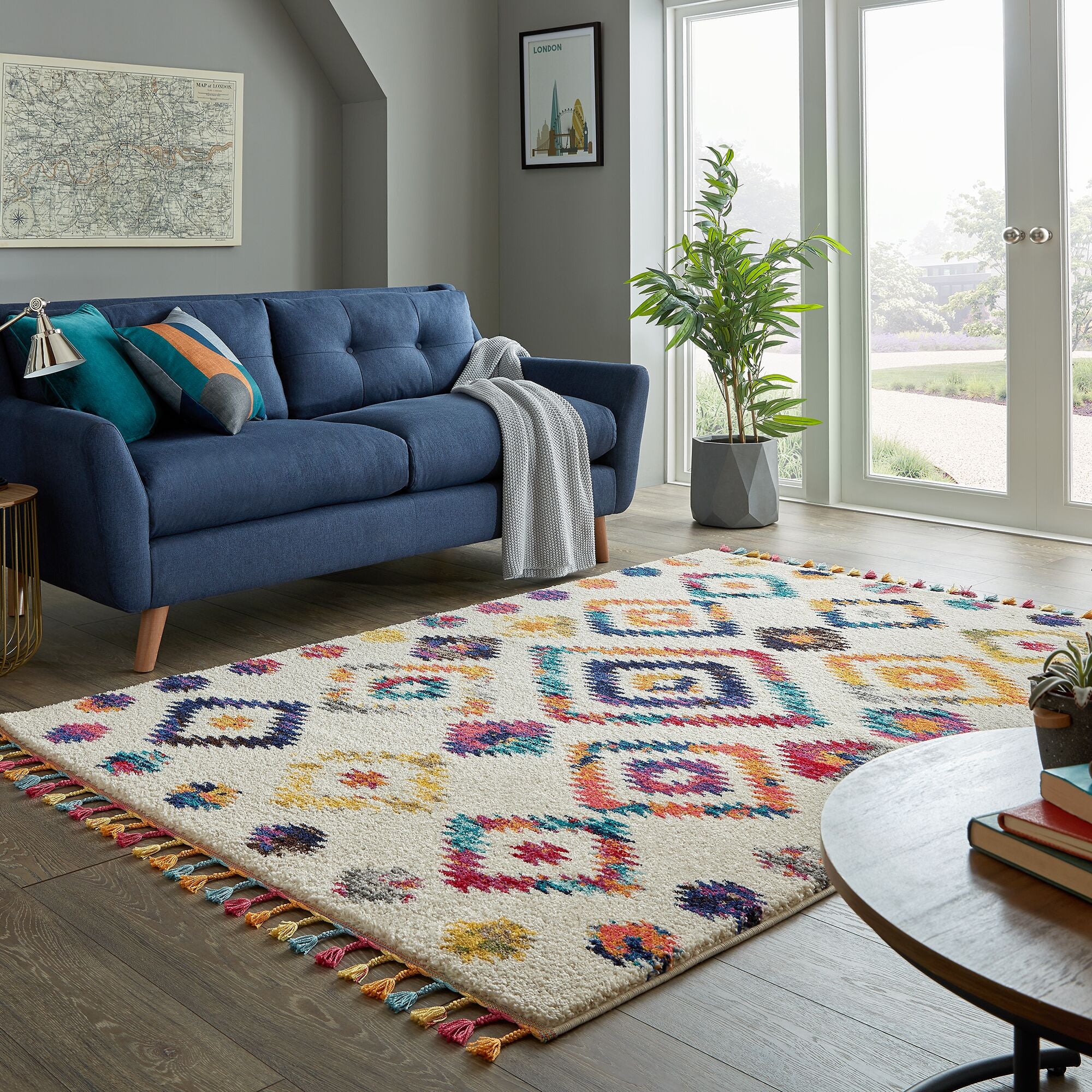 Tapis style berbere BOHEMIA, FLAIR RUGS