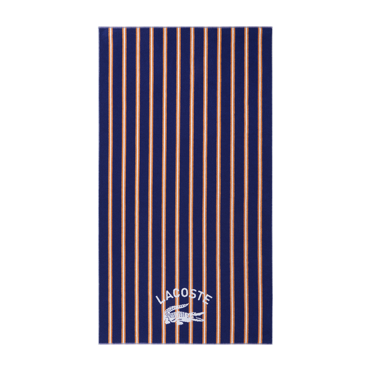 Serviette de plage en coton, L SUNSTRIPE, LACOSTE HOME