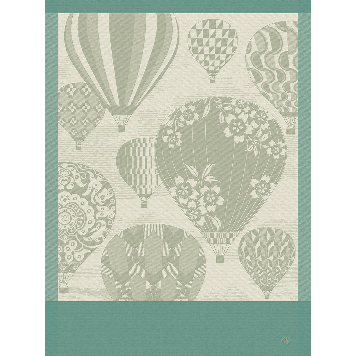 Torchon en Coton, CAPPADOCE, LE JACQUARD FRANCAIS