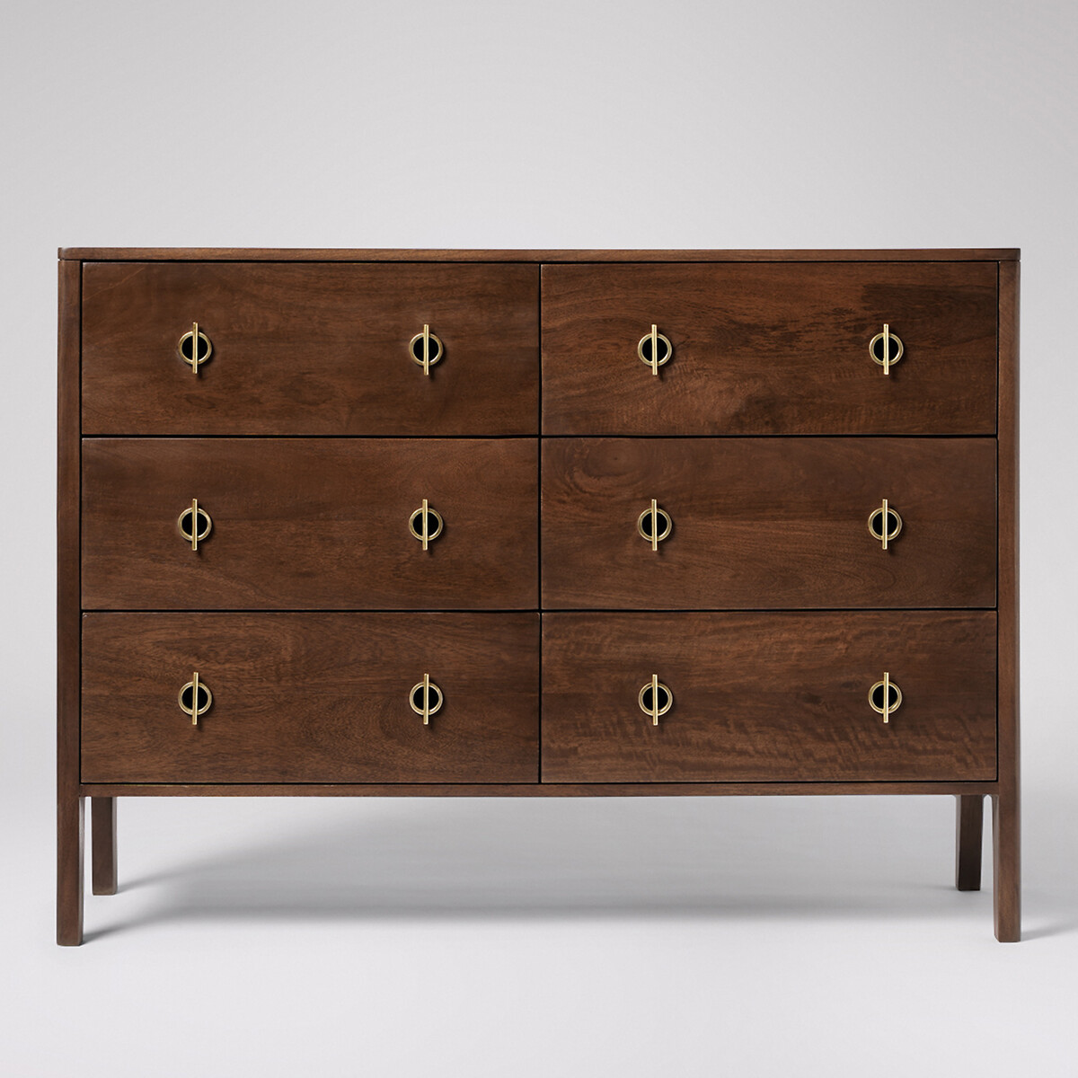 Morse Mango Wood 6 Drawer Chest Of Drawers, SWOON