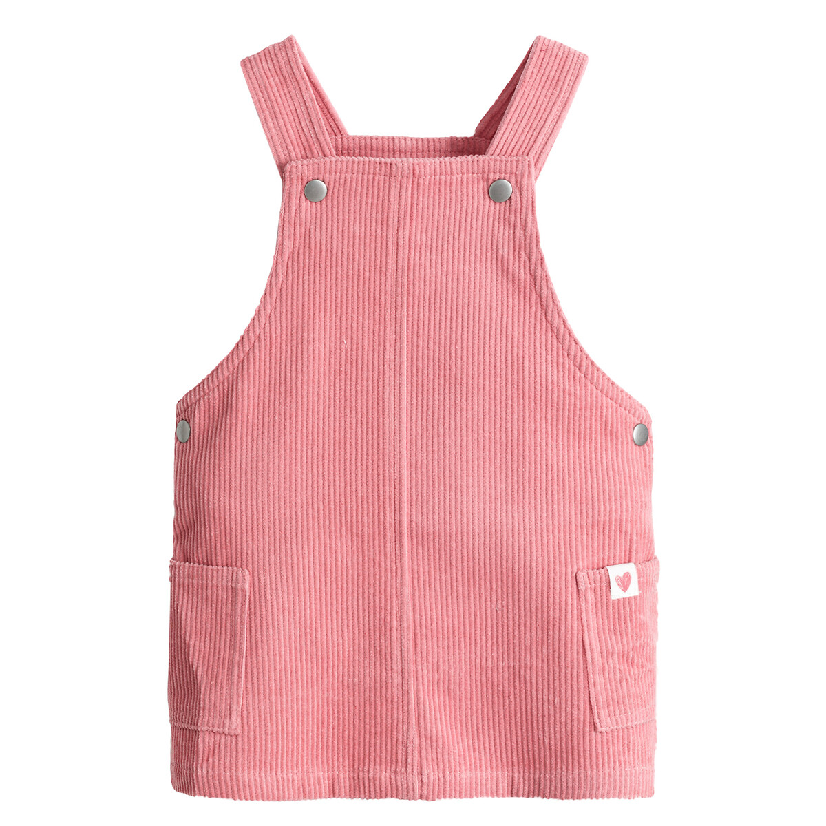girls cord dungaree dress