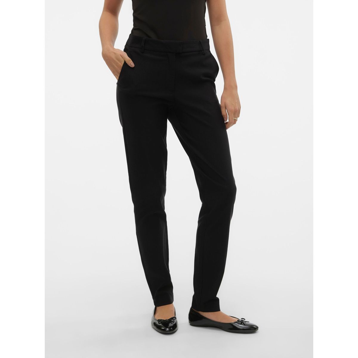 Pantalon tailleur slim outlet femme