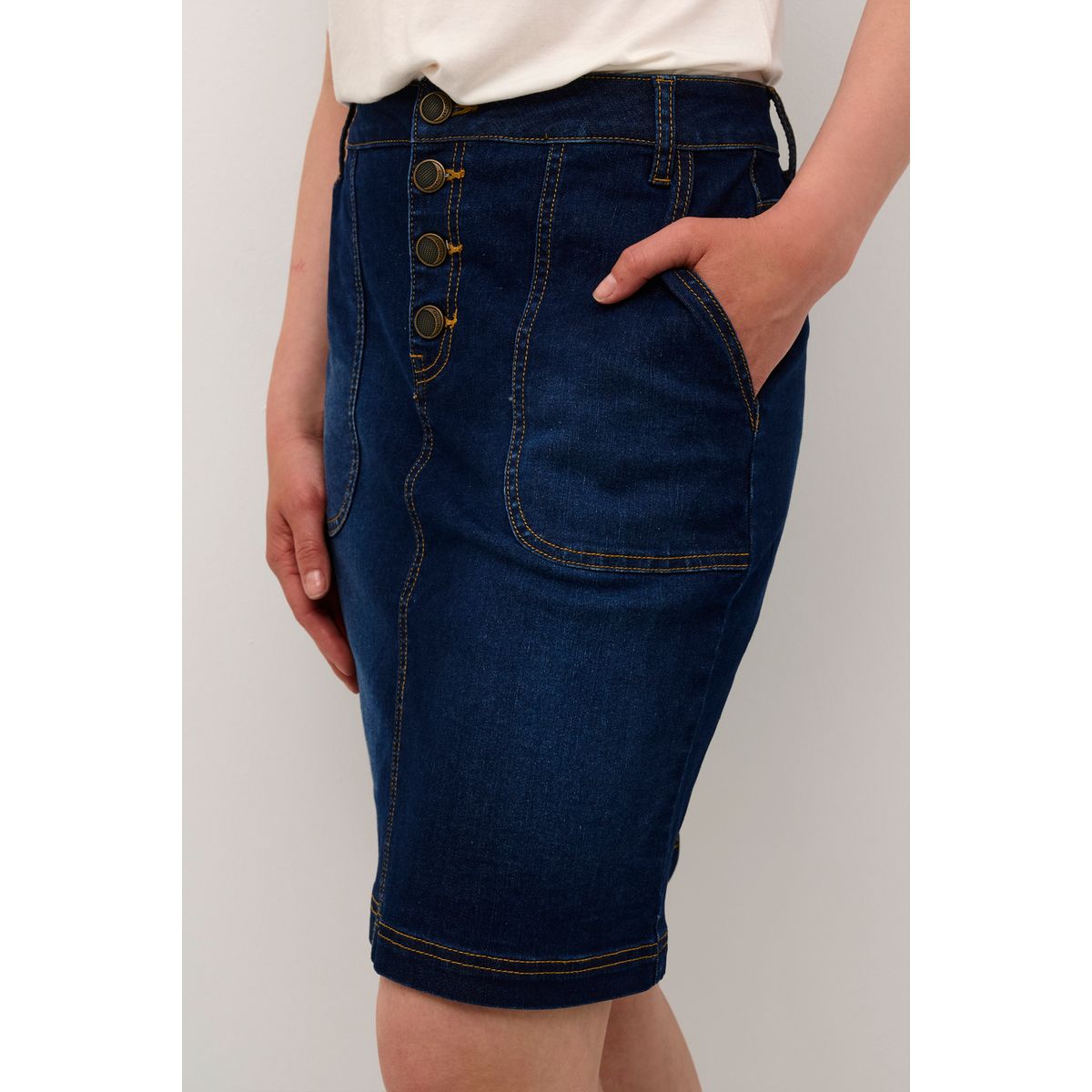 Jupe jean la redoute best sale