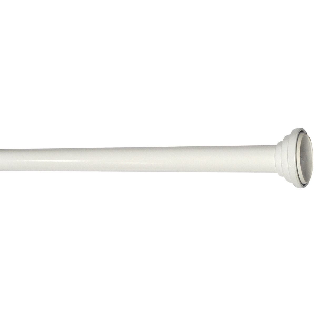 Tringle pour voilage Ø 8 mm autobloquante blanche 60 à 100 cm MOBOIS