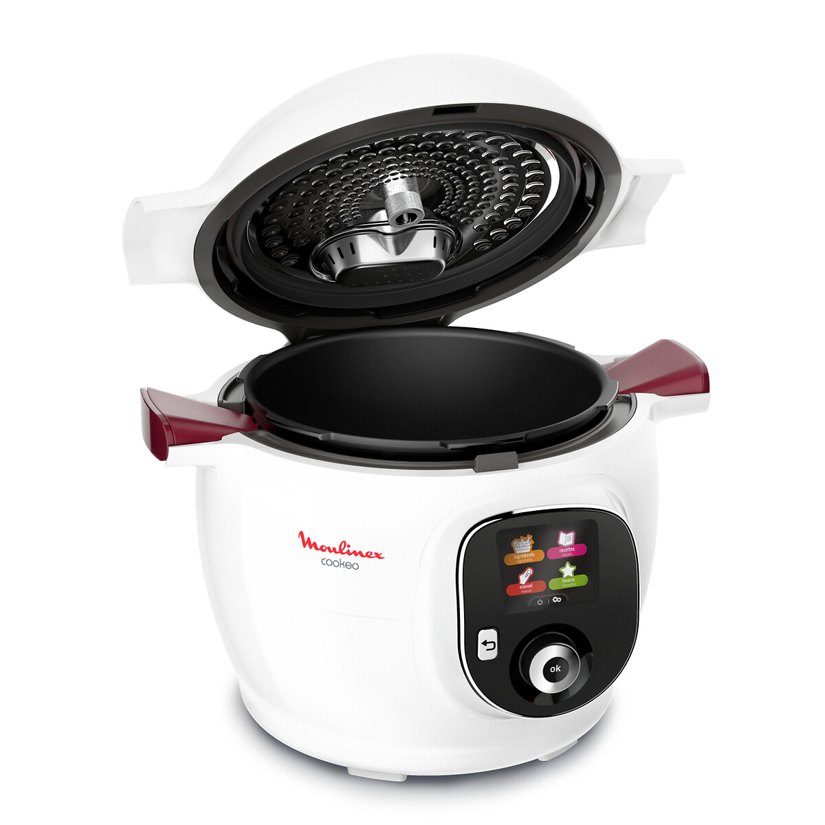 Recettes Faciles Au Multicuiseur électrique Et à La Mijoteuse Pdf Cookéo 100 recettes avec louche ce700100 blanc Moulinex | La Redoute
