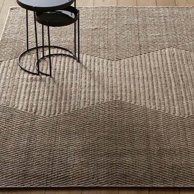 Wollen tapijt met reliëf, handgeweven, Aitor AM.PM