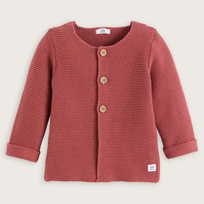 Cotton Brushed Knit Cardigan LA REDOUTE COLLECTIONS