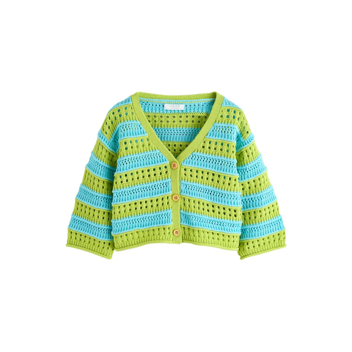 Cardigan au crochet à col v, NEXT