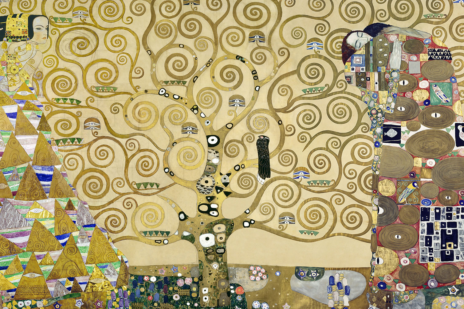 L'arbre de vie -Tableau gustave klimt, HEXOA