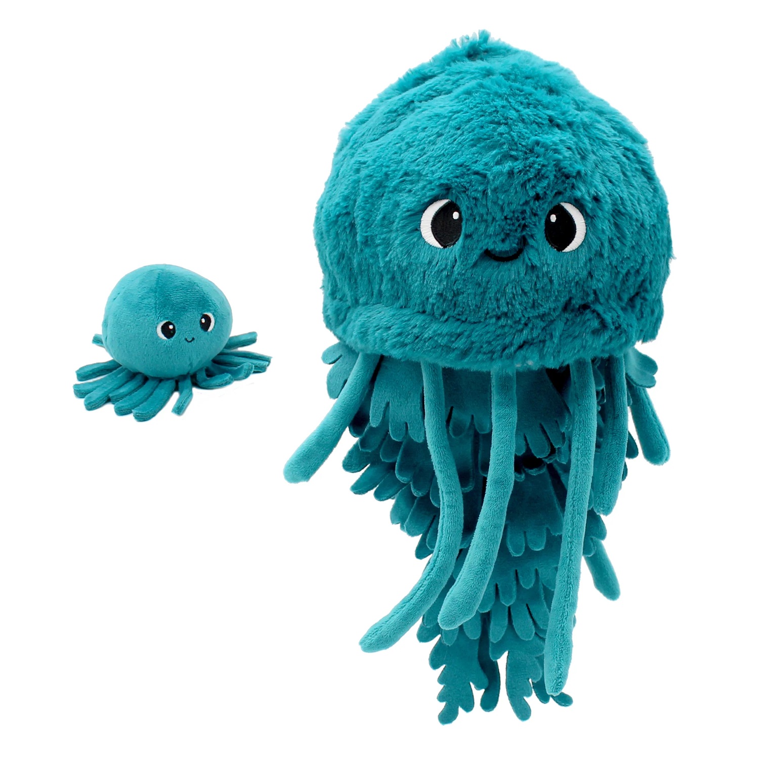 Peluche méduse maman et son bébé, LES DEGLINGOS